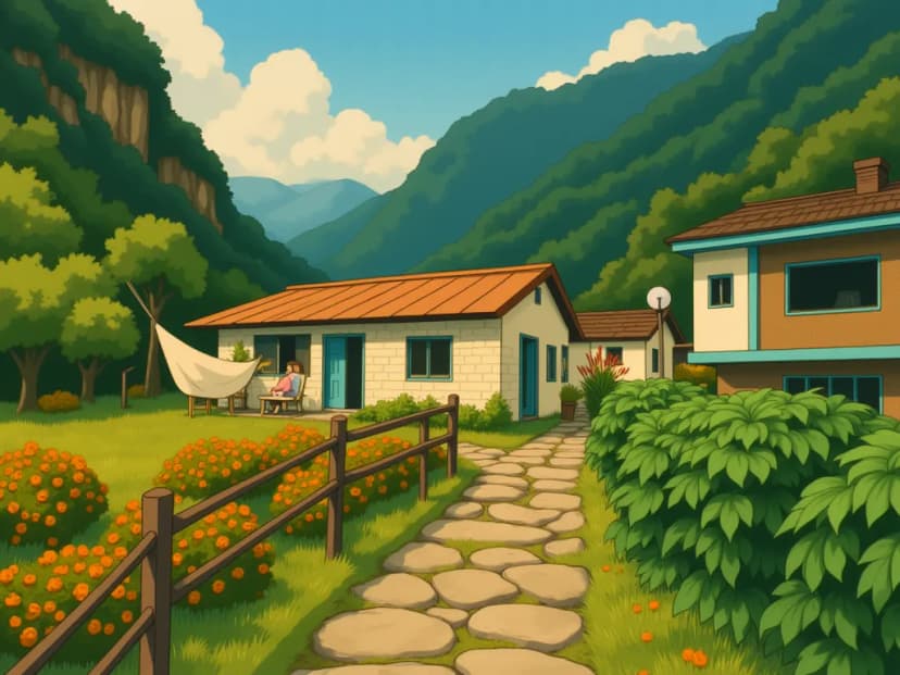 宁静的乡村