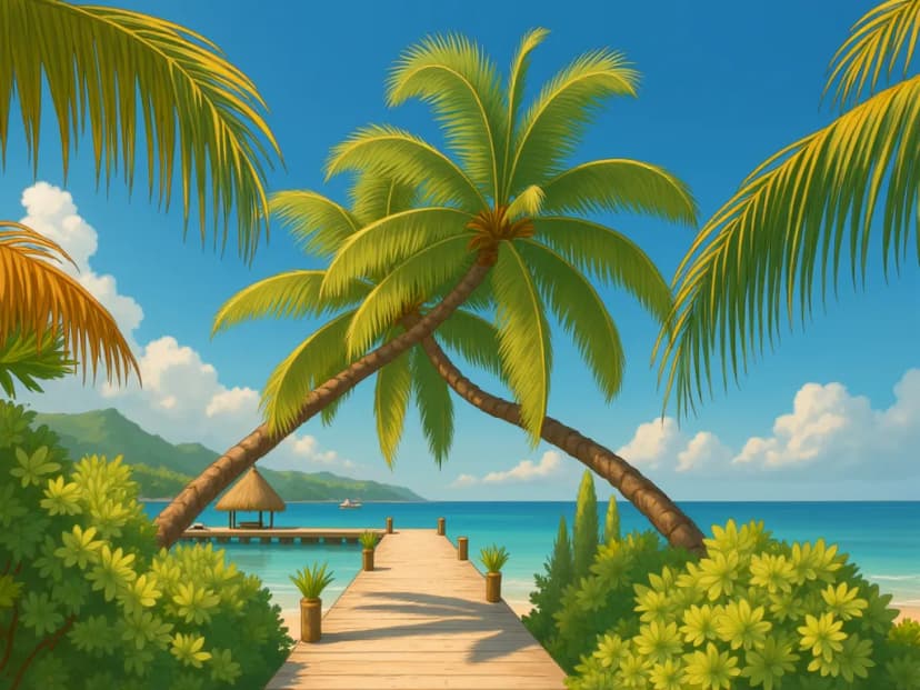 热带海滩